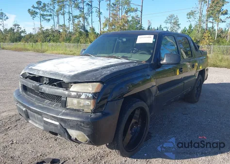 2002 Chevrolet Avalanche 1500 from USA, damaged, VIN 3GNEC13T82G103598